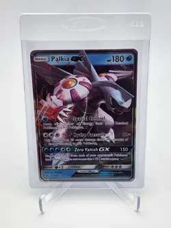 2018 Pokemon Palkia GX 20/131 Sun & Moon Forbidden Light Ultra Rare Holo LP - Image 1