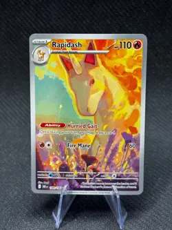Rapidash 189/182 Illustration Rare Destined Rivals Pokemon NM/M - Image 1