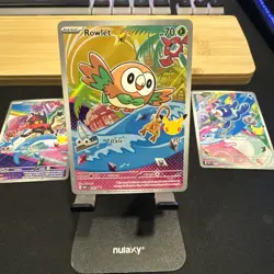 Pokemon TCG First Partner Illustration Collection Series 1 Alola GEN 7 Starters - Image 3
