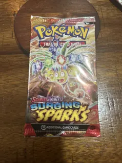 Pokemon Surging Sparks Booster Pack Sealed - All With This Pack Art Work - Image 2