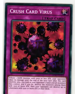 CRUSH CARD VIRUS LEDD-ENA31 COMMON YU-GI-OH TCG - Image 1