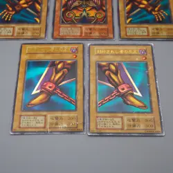 Yu-Gi-Oh Exodia the Forbidden One Initial 5 set Ultra 1999 Poor Japanese q976 - Image 4