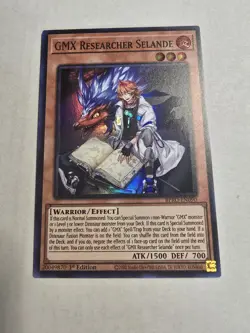 Yugioh! GMX Researcher Selande BPRO-EN090 Super Rare 1st Edition Near Mint - Image 1