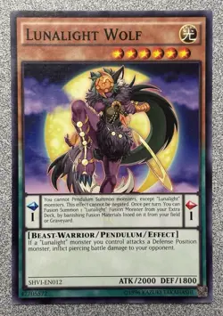 Lunalight Wolf SHVI-EN012 Shining Victories Unlimited VLP-NM - Image 1