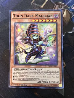 Toon Dark Magician - TDIL-EN032 Super Rare 1st Edition LP - Image 1