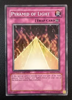 Konami Pyramid of Light MOV-EN004 Movie Pack Promo Limited Edition Trap - Image 1