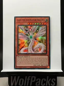 2025 Yu-Gi-Oh! Mega Pack - Light End Sublimation Dragon MP25-EN211 Ultra Rare - Image 1