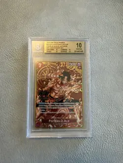 2025 One Piece Japanese 2nd Anniversary Set Portgas D Ace #OP02-013 BGS 9.5 - Image 1