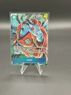 Jinbe OP14-049 Secret Rare Alternate Art The Azure Sea's Seven One Piece TCG NM - Image 1