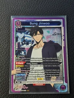 SUNG JINWOO SR UE17BT/SLG-1-022 UNION ARENA SOLO LEVELING NM - Image 1