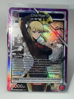 Union Arena Solo Leveling - Cha Hae-in SR Super Rare SLG-1-011 - Image 1