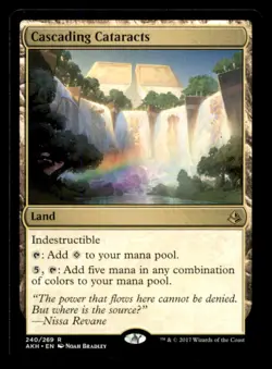 MTG Cascading Cataracts LP Light Play Amonkhet [778] - Image 1