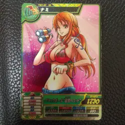 One Piece Card Game Treasure World Nami TW1-07 SR Holo - Image 1