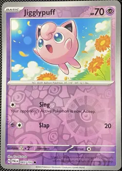 Jigglypuff 083/193 Sv02: Paldea Evolved Reverse Holo - Pokemon Card - Image 1