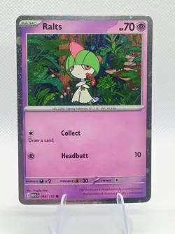 Ralts | 58/132 | COSMOS Holo | Common | ME01 Promo Card | Pokemon | 2025 - Image 1
