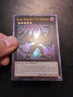 Yu-Gi-Oh! ULTIMATE RARE CARD DARK REQUIEM XYZ DRAGON OP15-EN002 NM - Image 2