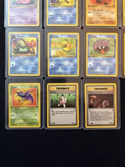 Pokemon TCG Card Collection Fossil First 1st Edition 18 Cards Incomplete Regular - Image 4