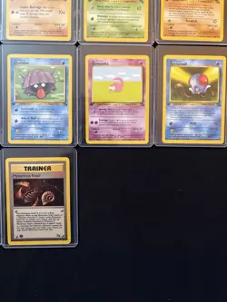 Pokemon TCG Card Collection Fossil First 1st Edition 18 Cards Incomplete Regular - Image 5