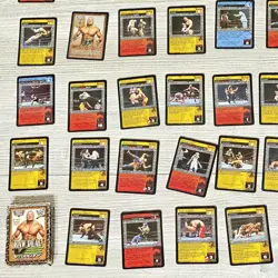 WWE Raw Deal CCG “Brock Lesnar” Velocity Starter Deck 59 Cards out of 61 Cards - Image 3