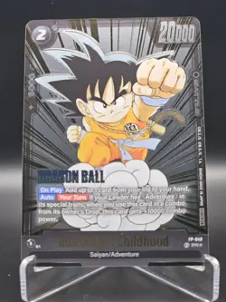Dragon Ball Fusion Wolrd Card Son Goku Childhood FP-049 - Image 1