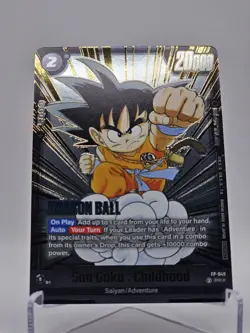 Dragon Ball Fusion Wolrd Card Son Goku Childhood FP-049 - Image 2
