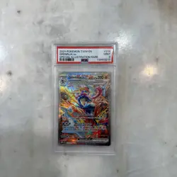 Pokemon TCG Greninja EX 214/167 Masquerade Special Illustration Rare Card PSA 9 - Image 5