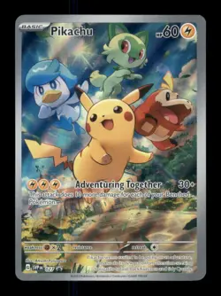 Pikachu - Promo Holo SV: Scarlet & Violet Promo Cards 027 NM - Image 1