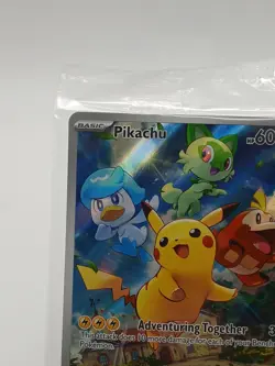 Pikachu Sv: Scarlet & Violet Paldea Promo Card 027/072 Sealed Mint Condition - Image 2