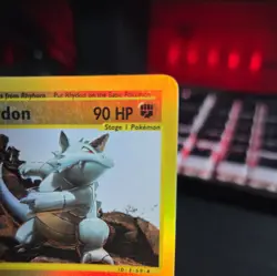 Pokemon Card - Rhydon 29/144 - Skyridge - Reverse Holo LP - Image 3