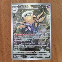 Pokemon TCG Shedinja Mega Evolutions Shiny Rare 144/132 NM Card - Image 1