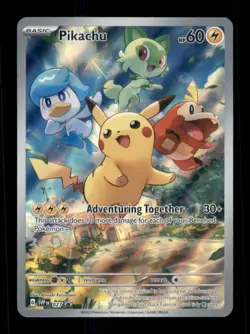Pikachu - Promo Holo SV: Scarlet & Violet Promo Cards 027 NM - Image 1