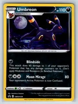 Umbreon - Holo Promo SWSH: Sword & Shield Promo Cards SWSH129 NM - Image 1
