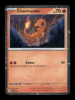 Charmander - (Cosmos Holo) Promo SV: Scarlet & Violet Promo Cards 047 NM - Image 1