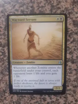 MTG - 1 x Wayward Servant - Amonkhet - Image 1