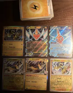 60 Card Electric Pokemon TCG Deck Rotom Ex Ready To Play Deck For Beginners - Image 1