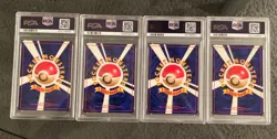 Pokemon 1996 Japanese Base Set No Rarity Lot of 4 Cards (All PSA 8) - Image 2