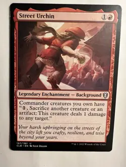 Street Urchin - Commander Legends: Battle for Baldur's Gate 197/361 NM MTG Magic - Image 1
