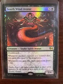 MTG Teenage Mutant Ninja Turtles Foil #0078 South Wind Avatar RARE - Image 1