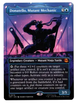 MTG TMNT Donatello, Mutant Mechanic Non-Foil M 0216 - Image 1