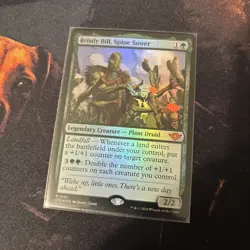 Mtg FOIL Bristly Bill, Spine Sower - Outlaws Of Thunder Junction + Bonus Foils - Image 2