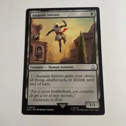 MAGIC, MTG: ASSASSIN INITIATE/ACR /UNCOMMON #0022/ NM, REGULAR FINISH - Image 1