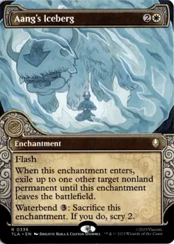 Aang's Iceberg (Showcase) 336 TLA Avatar: The Last Airbender NM - Image 1