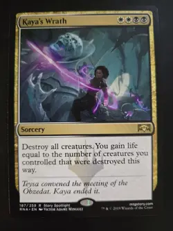 Kaya's Wrath NM Ravnica Allegiance MTG FREE SHIPPING - Image 1