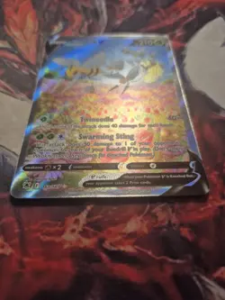 Beedrill V Full Art Ultra Rare Holo 161/189 Astral Radiance Pokemon TCG NM - Image 3