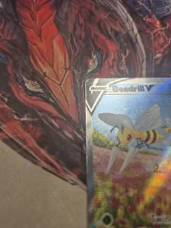 Beedrill V Full Art Ultra Rare Holo 161/189 Astral Radiance Pokemon TCG NM - Image 4