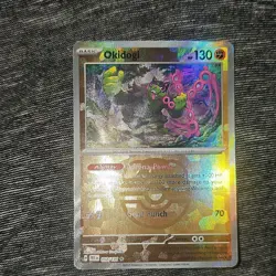 2025 Pokemon TCG Okidogi Master Ball Reverse Holo 057/131 Prismatic Evolution - Image 2