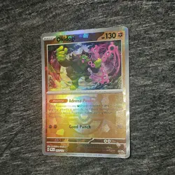 2025 Pokemon TCG Okidogi Master Ball Reverse Holo 057/131 Prismatic Evolution - Image 3