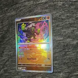2025 Pokemon TCG Okidogi Master Ball Reverse Holo 057/131 Prismatic Evolution - Image 4