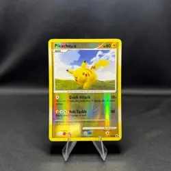 Pikachu 70/100 Reverse Holo Pokemon TCG Card Majestic Dawn 2008 LP/MP - Image 1