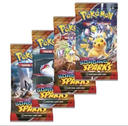 Pokemon Surging Sparks Booster Pack - Factory Sealed - Random Pack Art - 1x Pack - Image 1